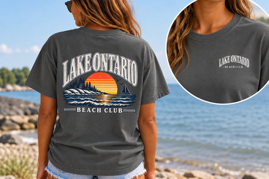 Lake Ontario Beach Club Tee