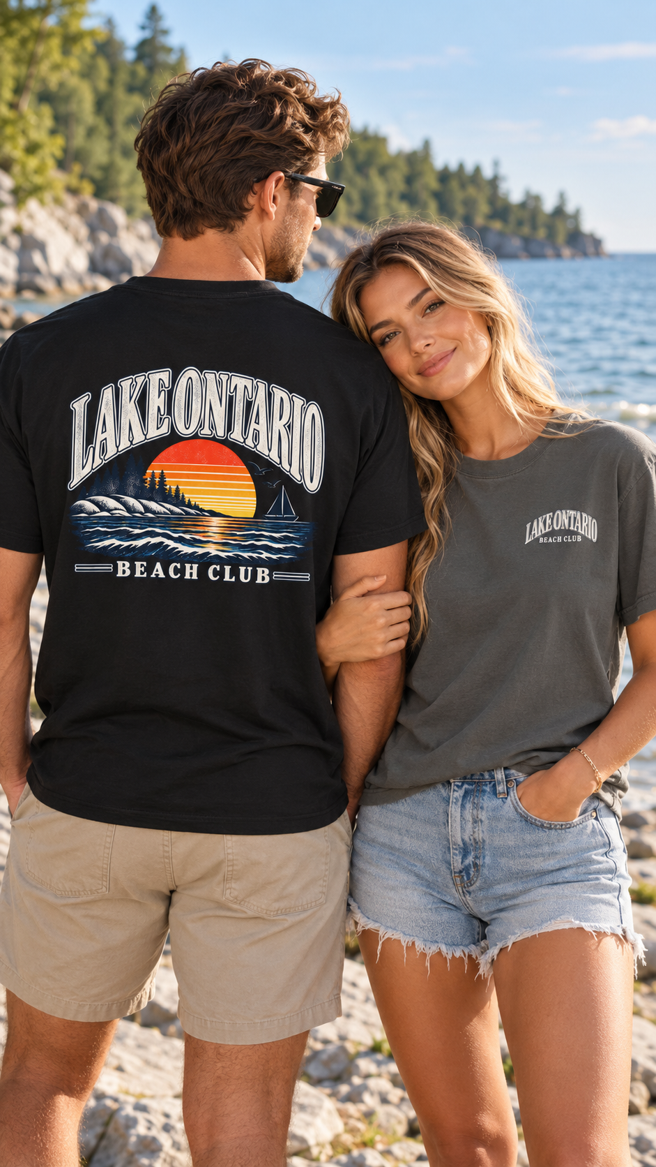 Lake Ontario Beach Club Tee