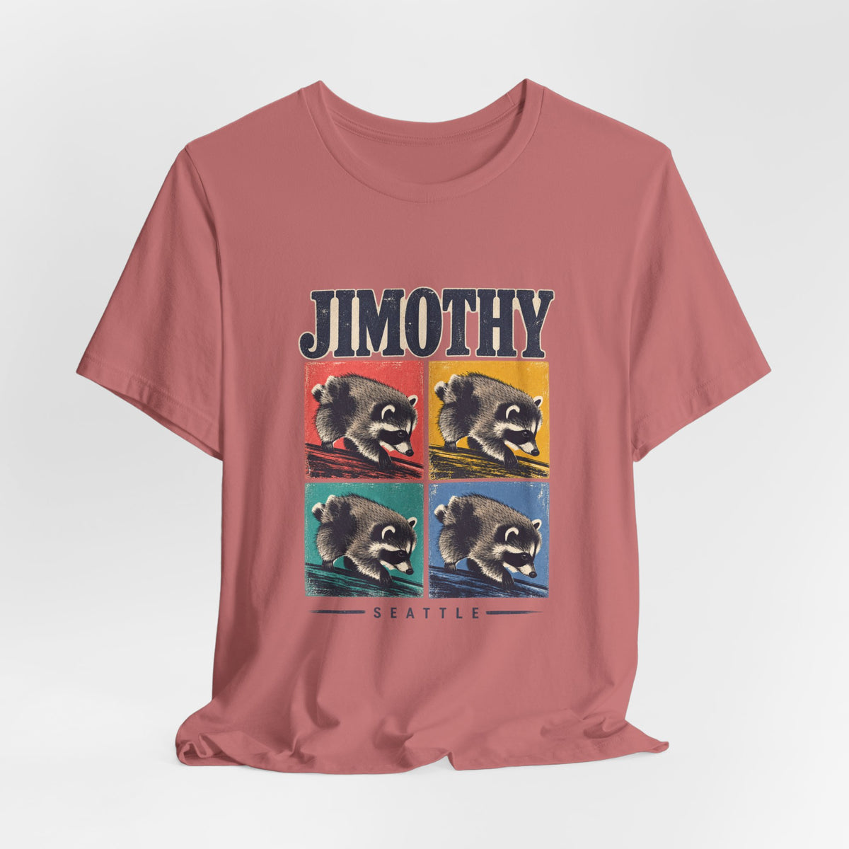 JIMOTHY Seattle Raccoon Graphic Tee