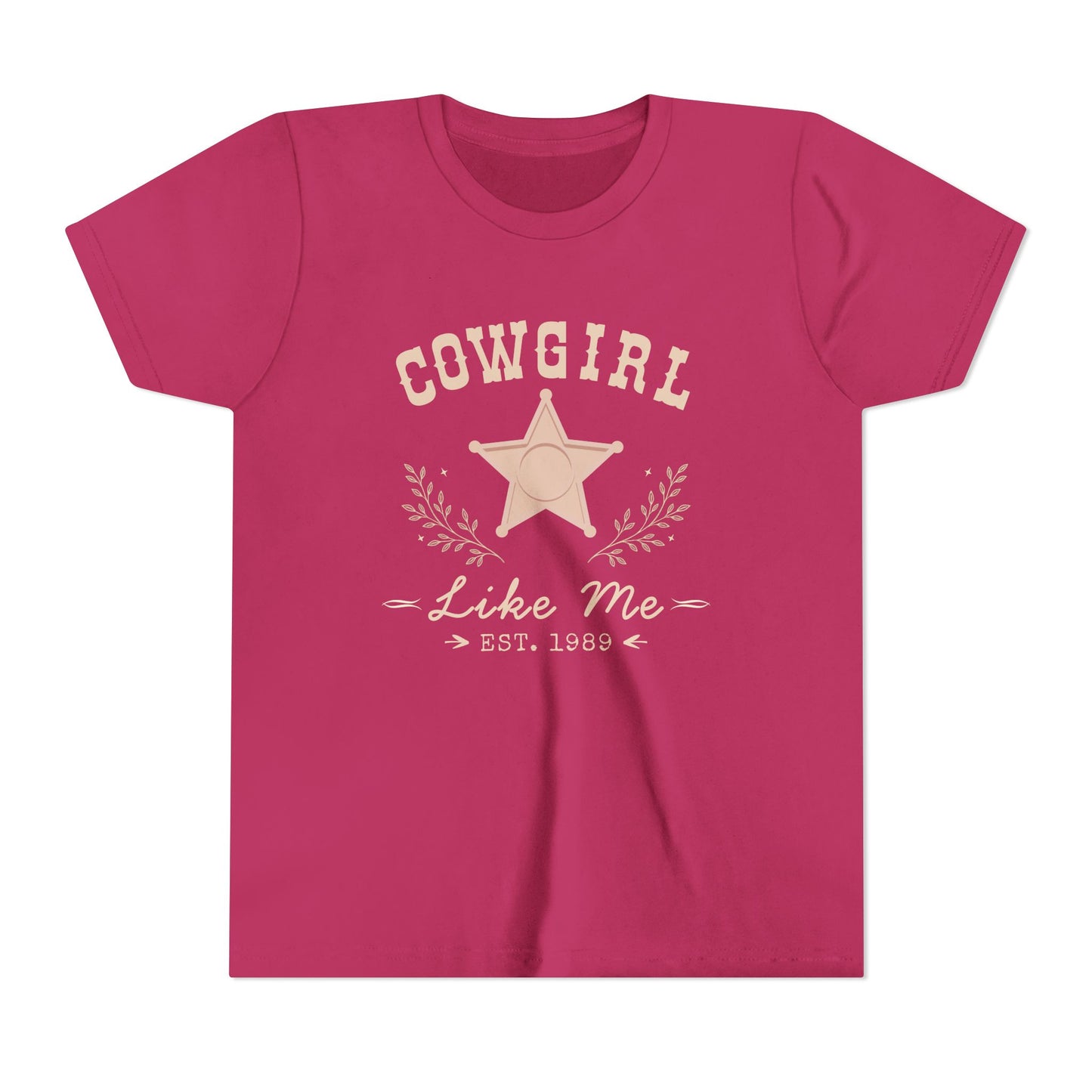 Cowgirl Star Like Me T-Shirt | Youth Tee, Western Western Ranch Graphic