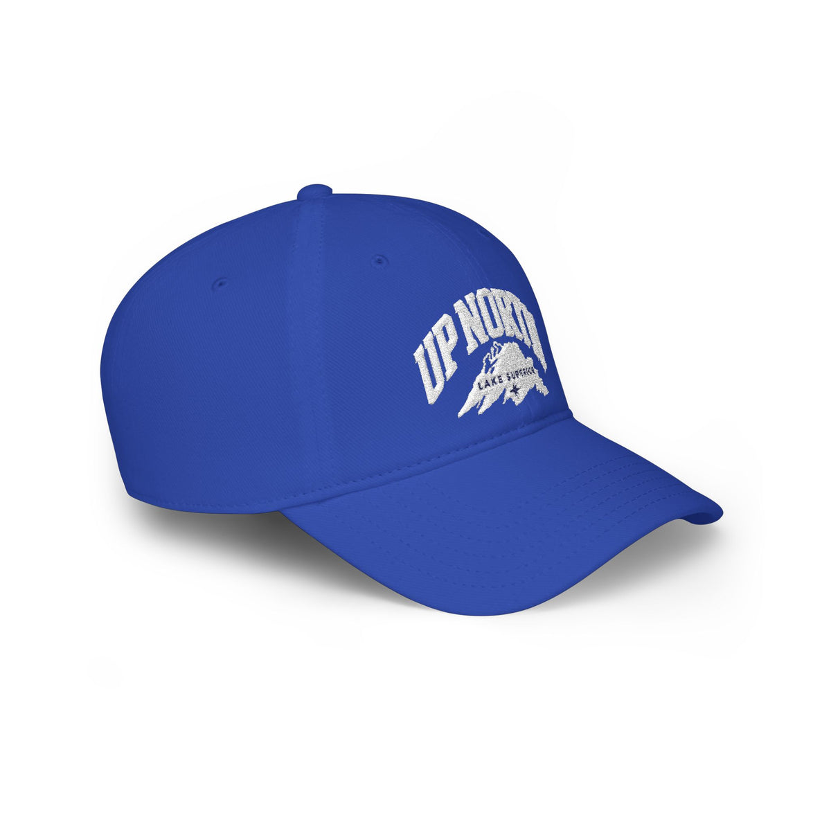 Up North Lake Superior Embroidered Low-Profile Trucker Hat