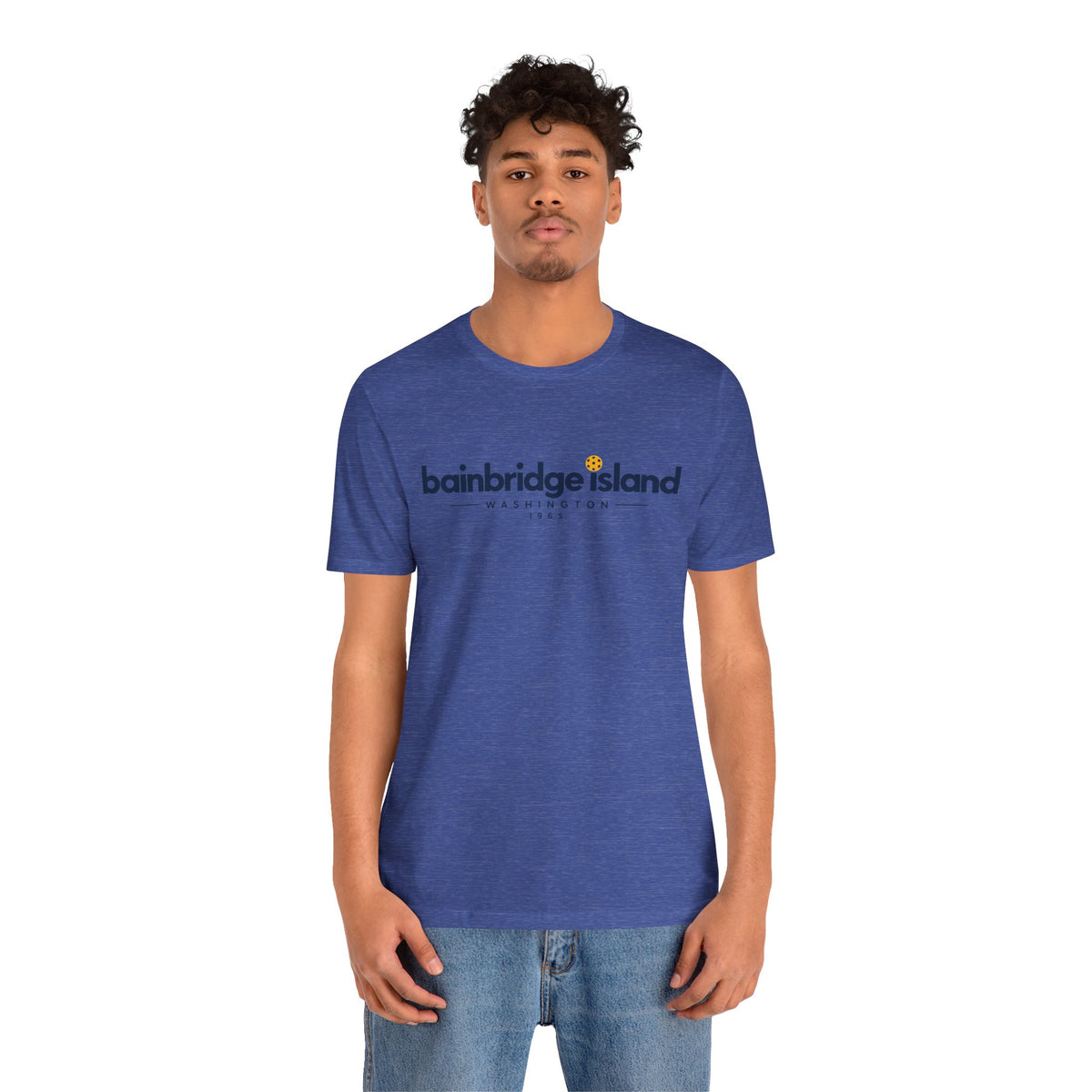 Bainbridge Island Pickleball 1965 Tee – Washington Pickleball Shirt