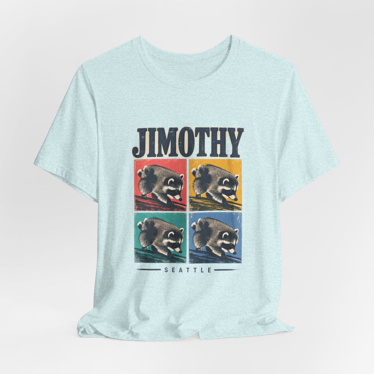 JIMOTHY Seattle Raccoon Graphic Tee
