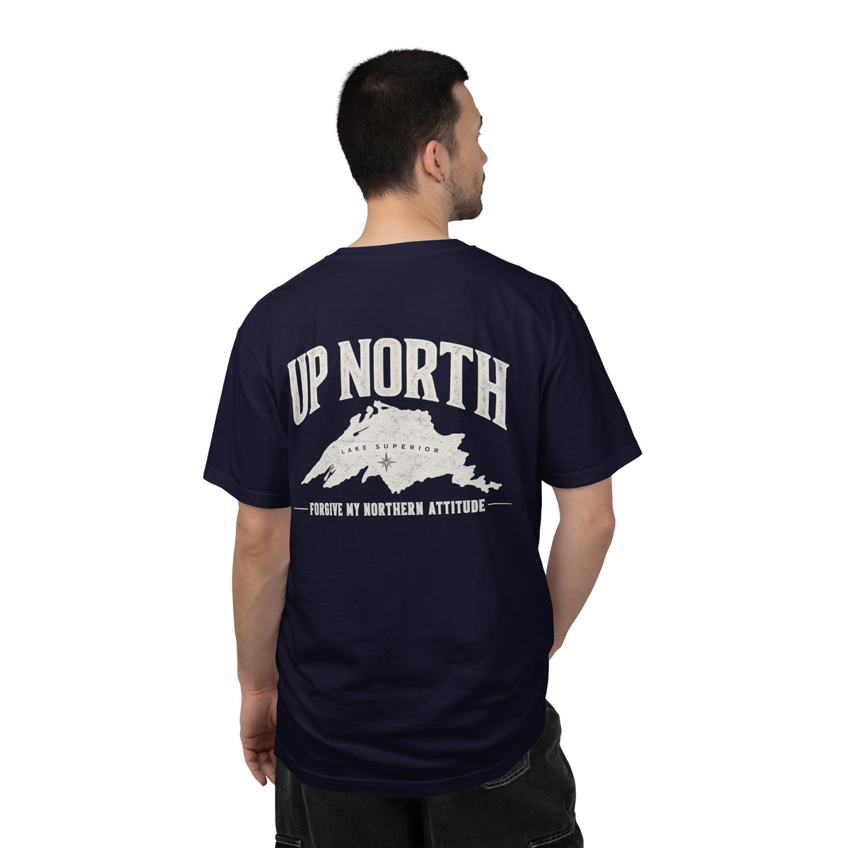 Up North Lake Superior T-Shirt | Forgive My Northern Attitude Graphic Tee