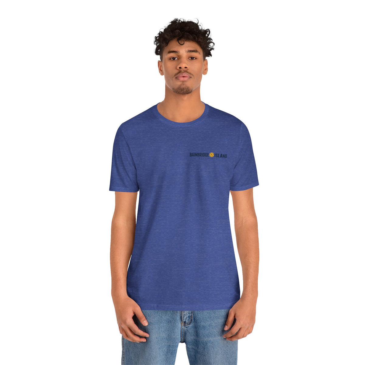 Bainbridge Island Pickleball 1965 Front & Back Tee