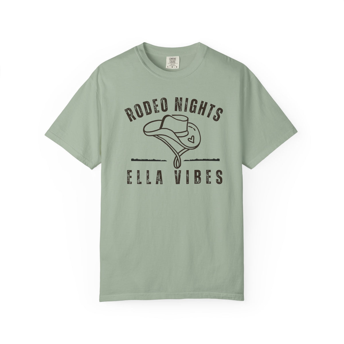 Rodeo Nights Ella Vibes Shirt, Pink Cowgirl Tee, Western Graphic Shirt, Country Concert Tee, Cowboy Hat Shirt, Rodeo Tee