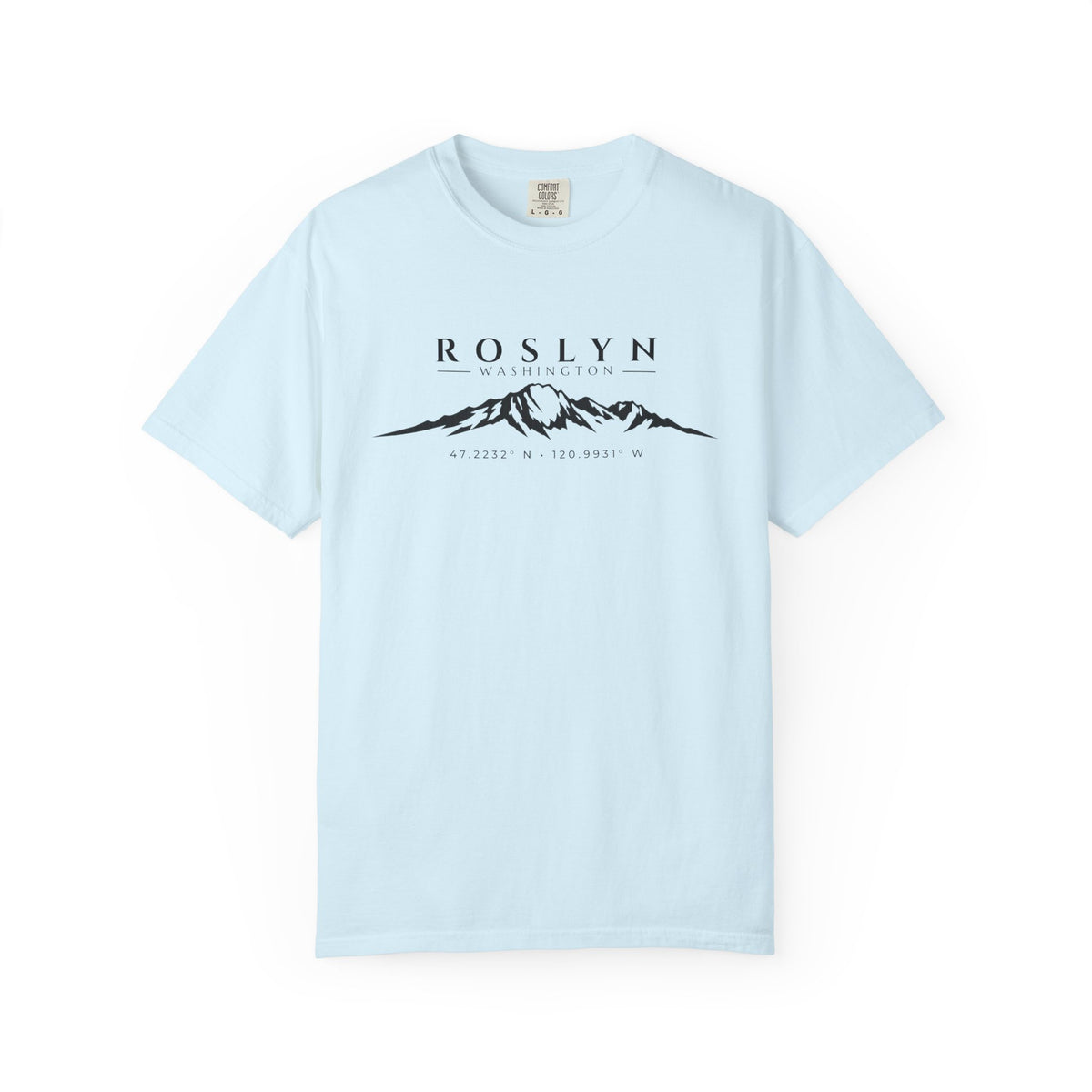 Roslyn Washington T-Shirt | Mount Stuart Shirt | Washington Mountain Shirt | Cle Elum