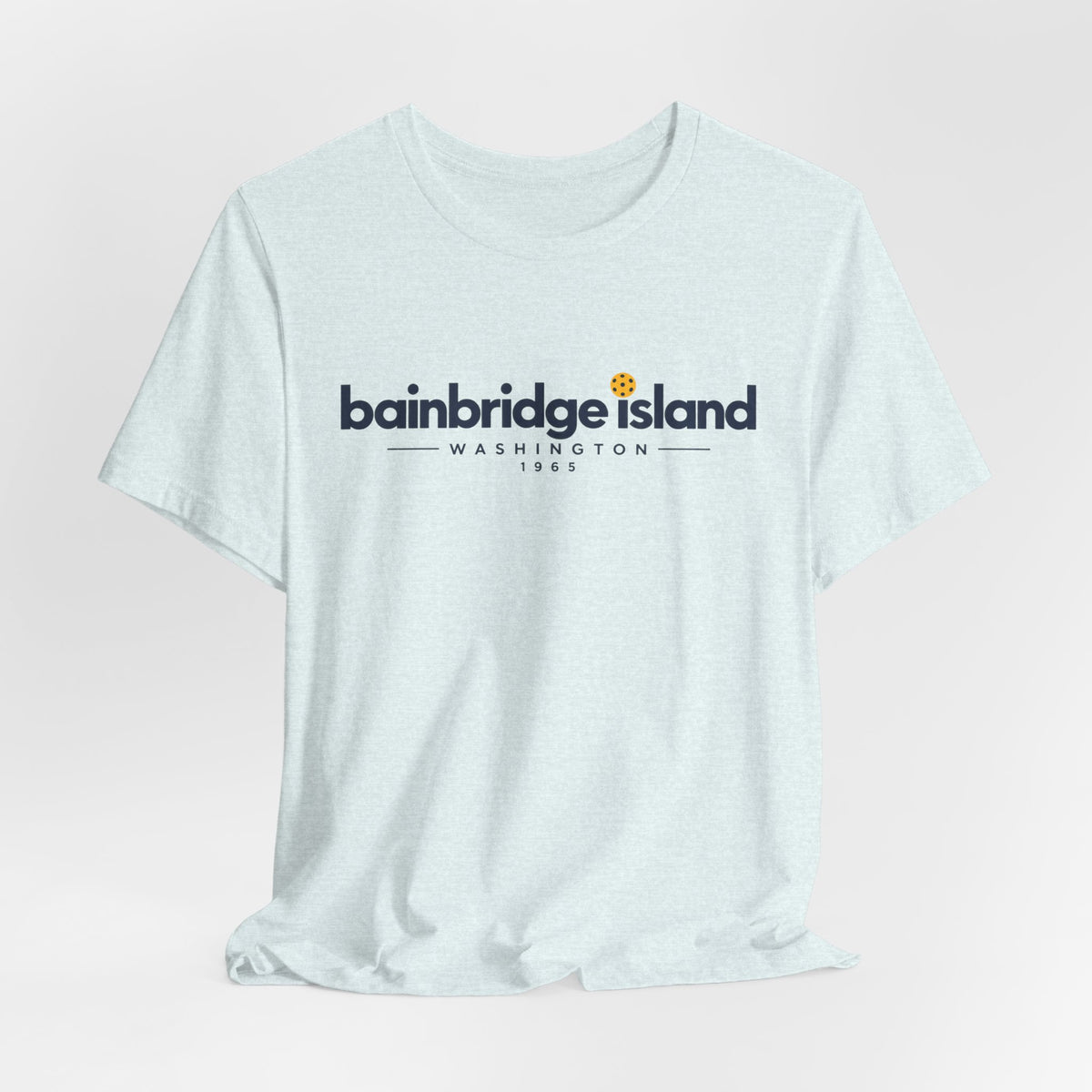 Bainbridge Island Pickleball 1965 Tee – Washington Pickleball Shirt