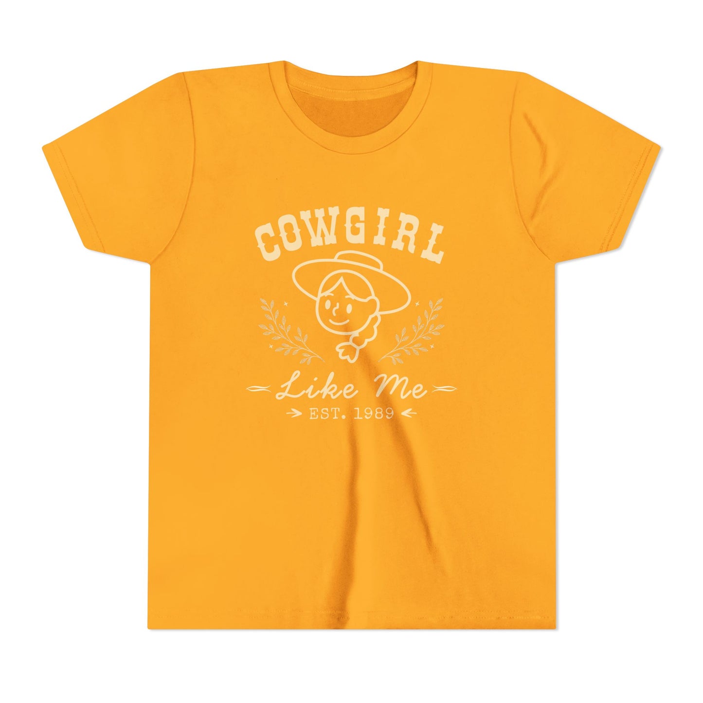 Cowgirl Like Me Girls Shirt | Western Kids Tee | Rodeo Girl Outfit | Horse Lover Gift