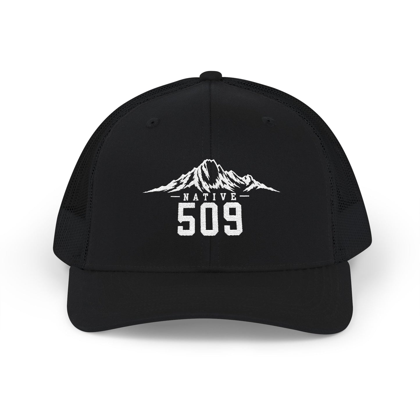 Native 509 Trucker Hat | Cascades Mount Stuart | Mountains 509 Snapback Cap | Central Washington