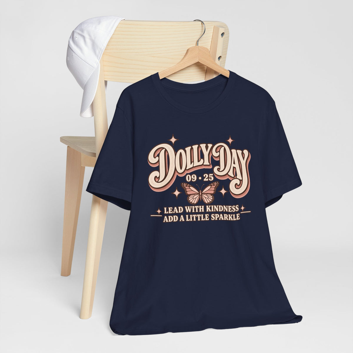 Dolly Day 9•25 Tee | Lead With Kindness & Add a Little Sparkle