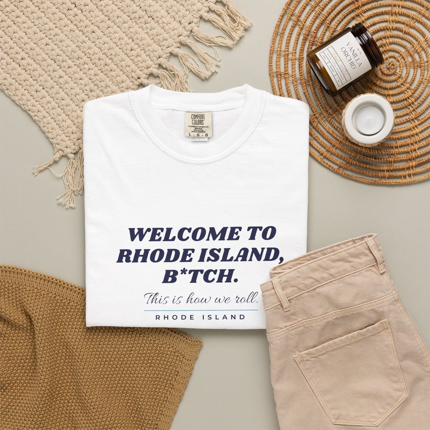 Welcome to Rhode Island B*TCH Shirt, Rhode Island Tee, RHORI, Real Housewives, Providence Shirt, Comfort Colors Tee, Rhode Island Gift