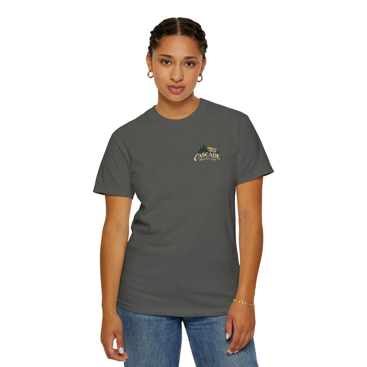 Cascade Mountain Days Tee | Vintage Mountain Graphic T-Shirt