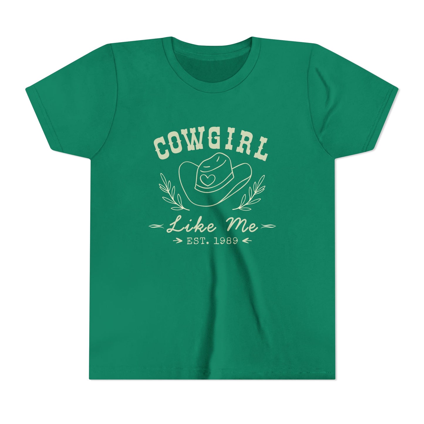 Cowgirl Like Me Girls Shirt | Western Kids Tee | Rodeo Girl Outfit | Horse Lover Gift