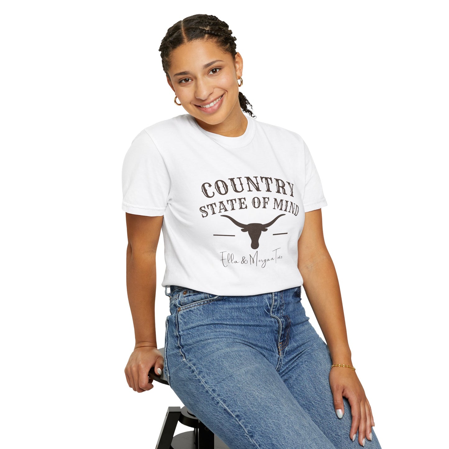 Country State of Mind Shirt | Ella Morgan Country Concert Tee | Cowgirl Shirt | Country Music Shirt | Unisex Comfort Colors