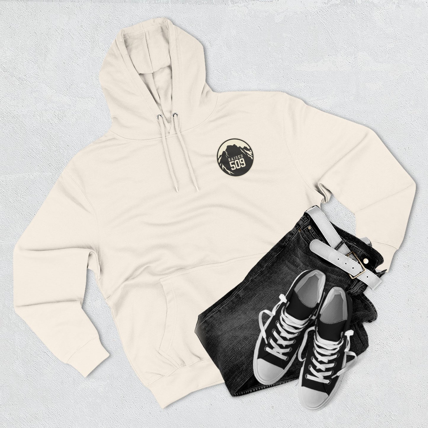 Roslyn Washington Hoodie | Mount Stuart Hoodie | Raised 509 Hoodie | PNW Sweatshirt | Cle Elum | Suncadia | Leavenworth | Washington Hoodie