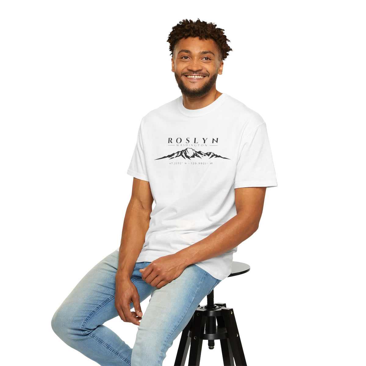 Roslyn Washington T-Shirt | Mount Stuart Shirt | Washington Mountain Shirt | Cle Elum