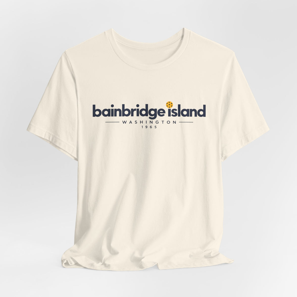 Bainbridge Island Pickleball 1965 Tee – Washington Pickleball Shirt