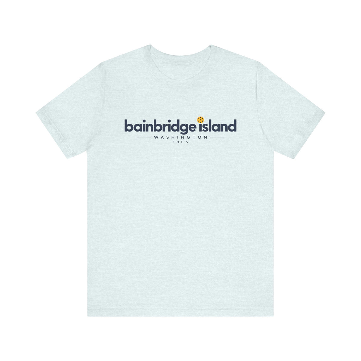 Bainbridge Island Pickleball 1965 Tee – Washington Pickleball Shirt