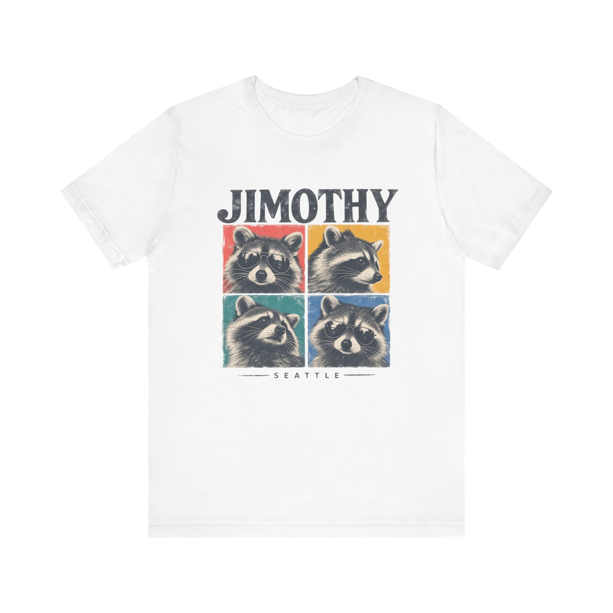 JIMOTHY Seattle Raccoon Graphic Tee