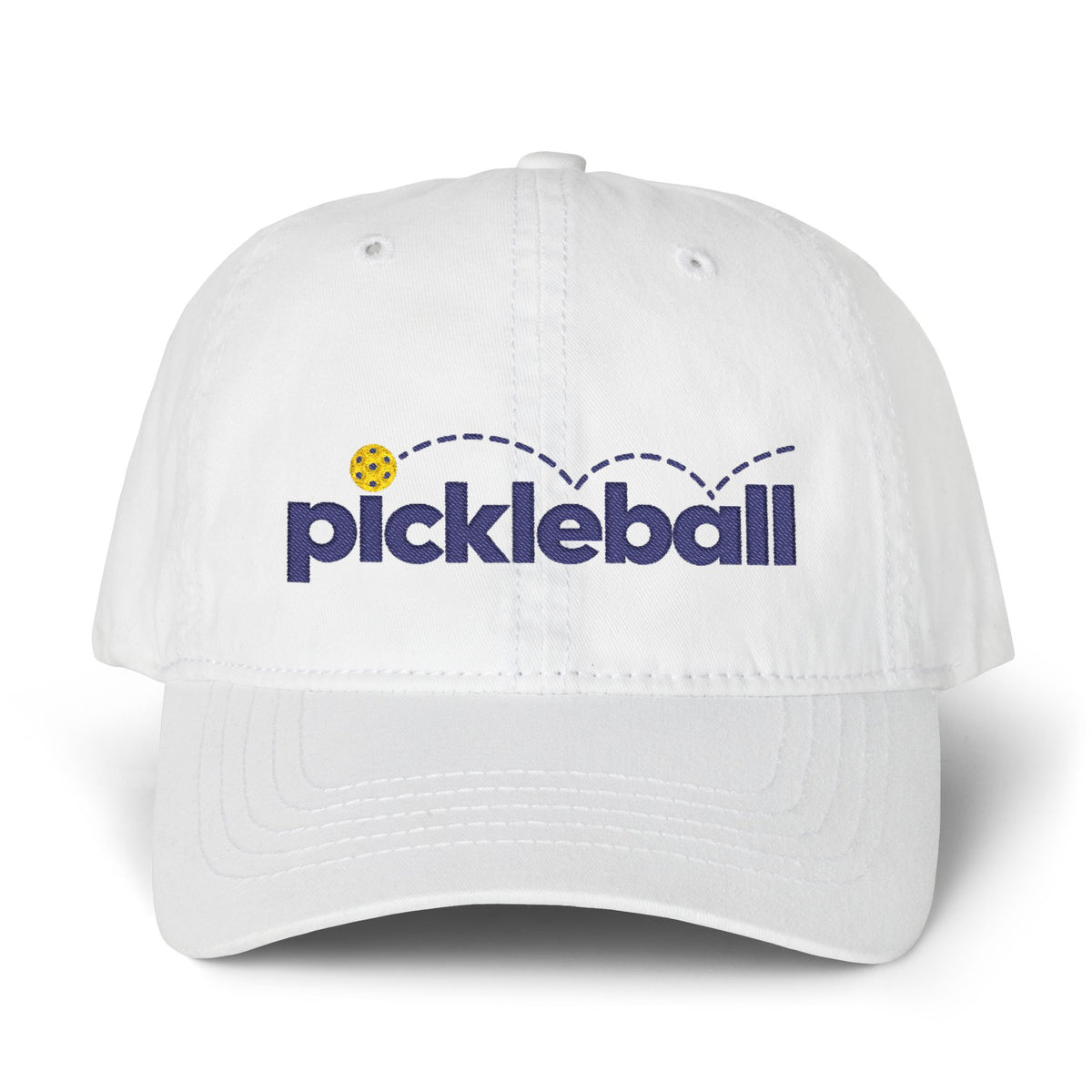 Pickleball Embroidered Pigment-Dyed Cap | Women’s Pickleball Hat