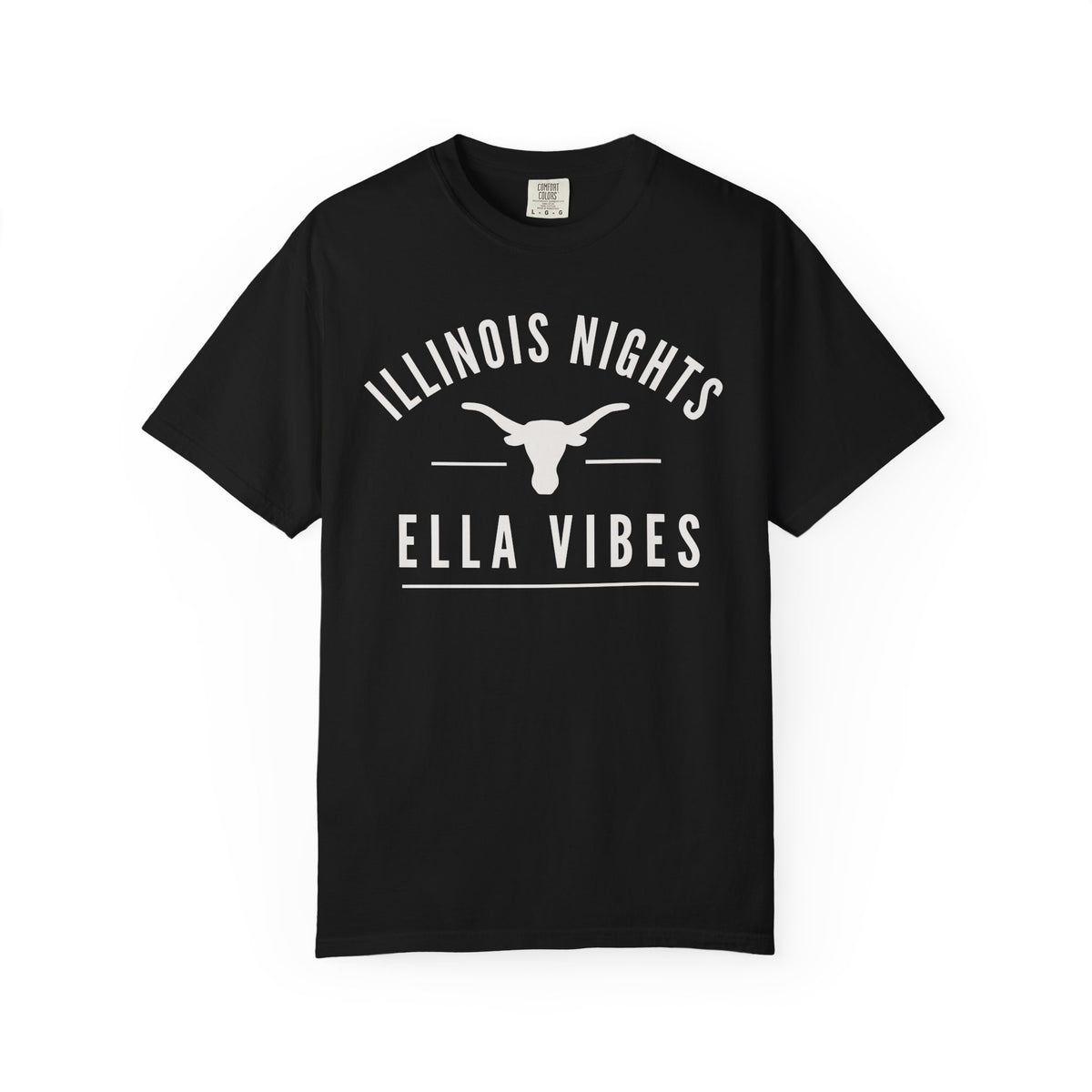 Illinois Nights Ella Vibes Shirt Country Concert Western Cowgirl Cowboy Unisex Graphic Tee State Fair Concerts