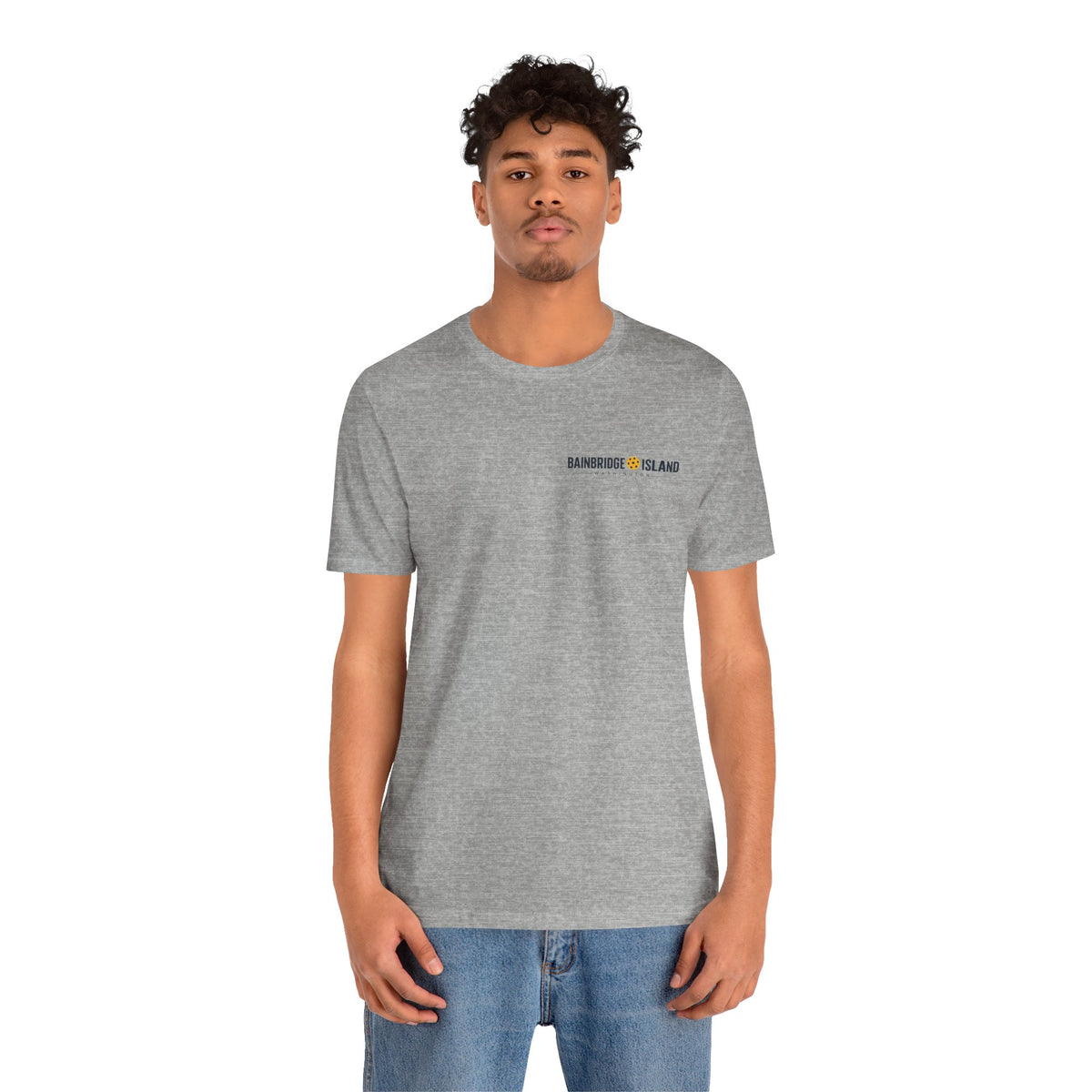 Bainbridge Island Pickleball 1965 Front & Back Tee