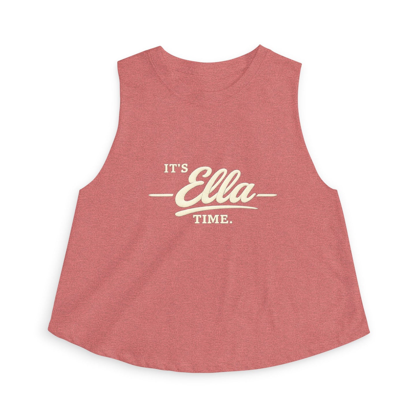 It's Ella Time Cropped Tank | Country Concert Outfit | Ella Concert Inspired Shirt | Country Music Fan Top
