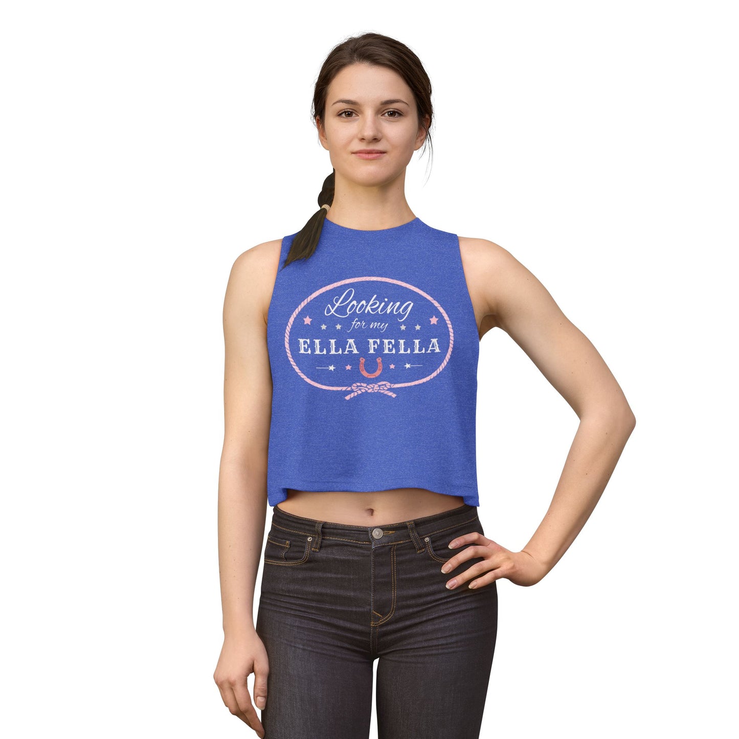 Looking for My Ella Fella Tank Top | Cowgirl Graphic Tank | Country Concert Outfit | Western Shirt | Nashville Bachelorette Gift
