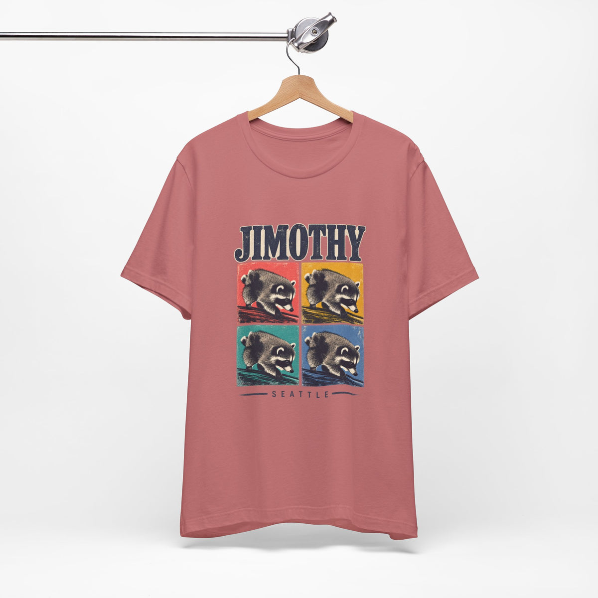 JIMOTHY Seattle Raccoon Graphic Tee