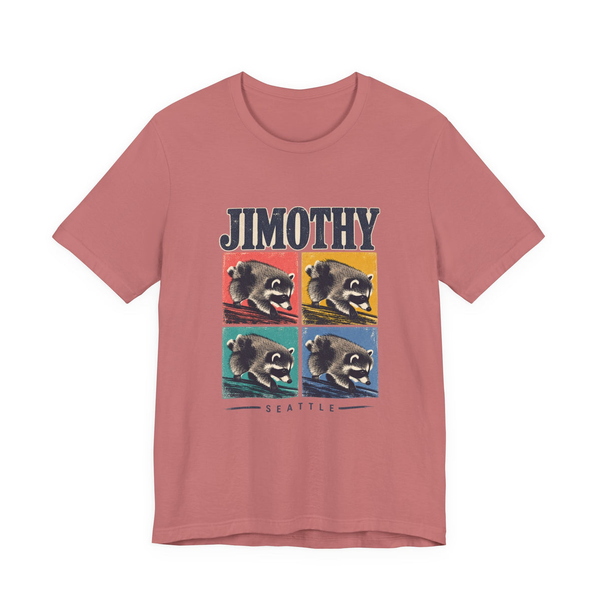 JIMOTHY Seattle Raccoon Graphic Tee