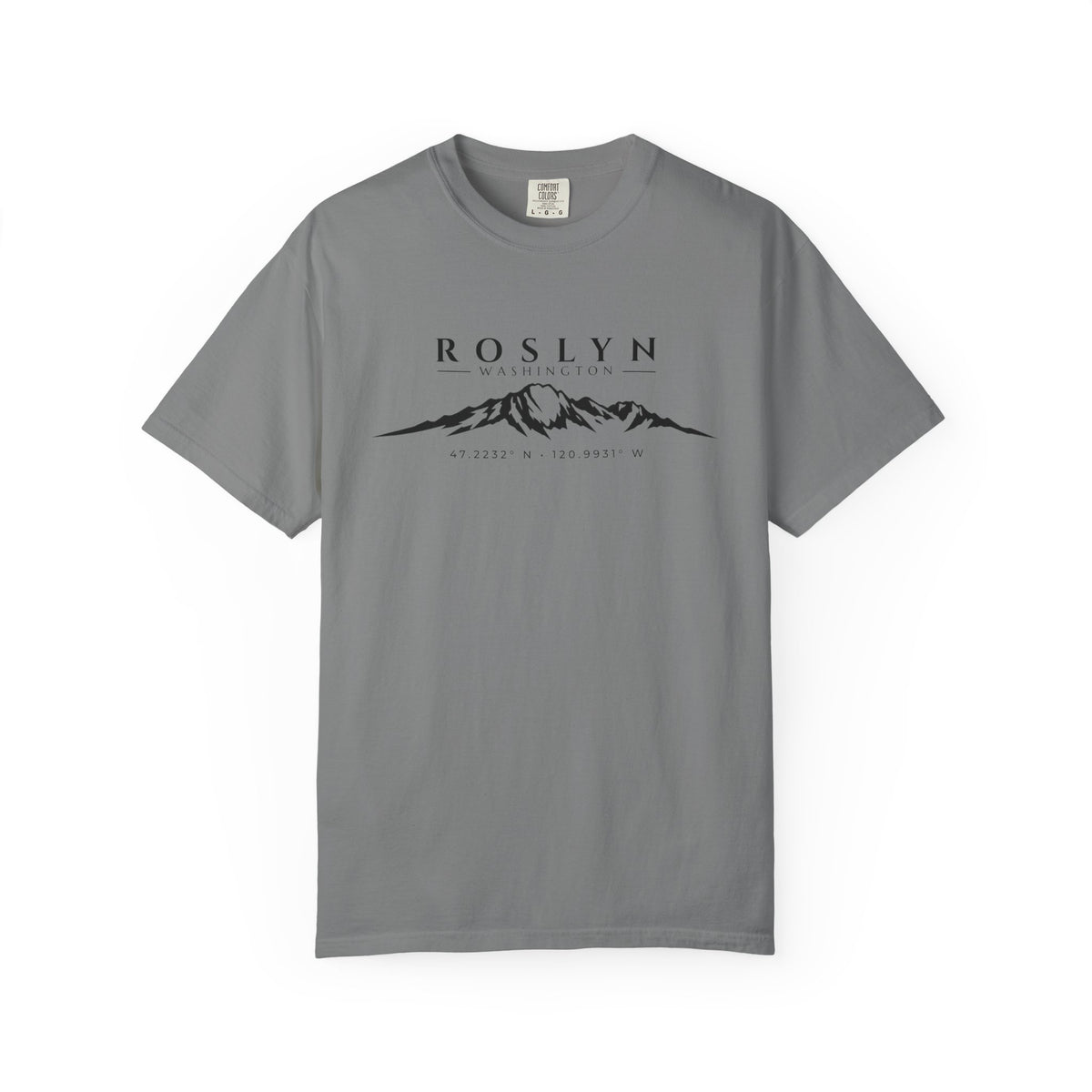 Roslyn Washington T-Shirt | Mount Stuart Shirt | Washington Mountain Shirt | Cle Elum