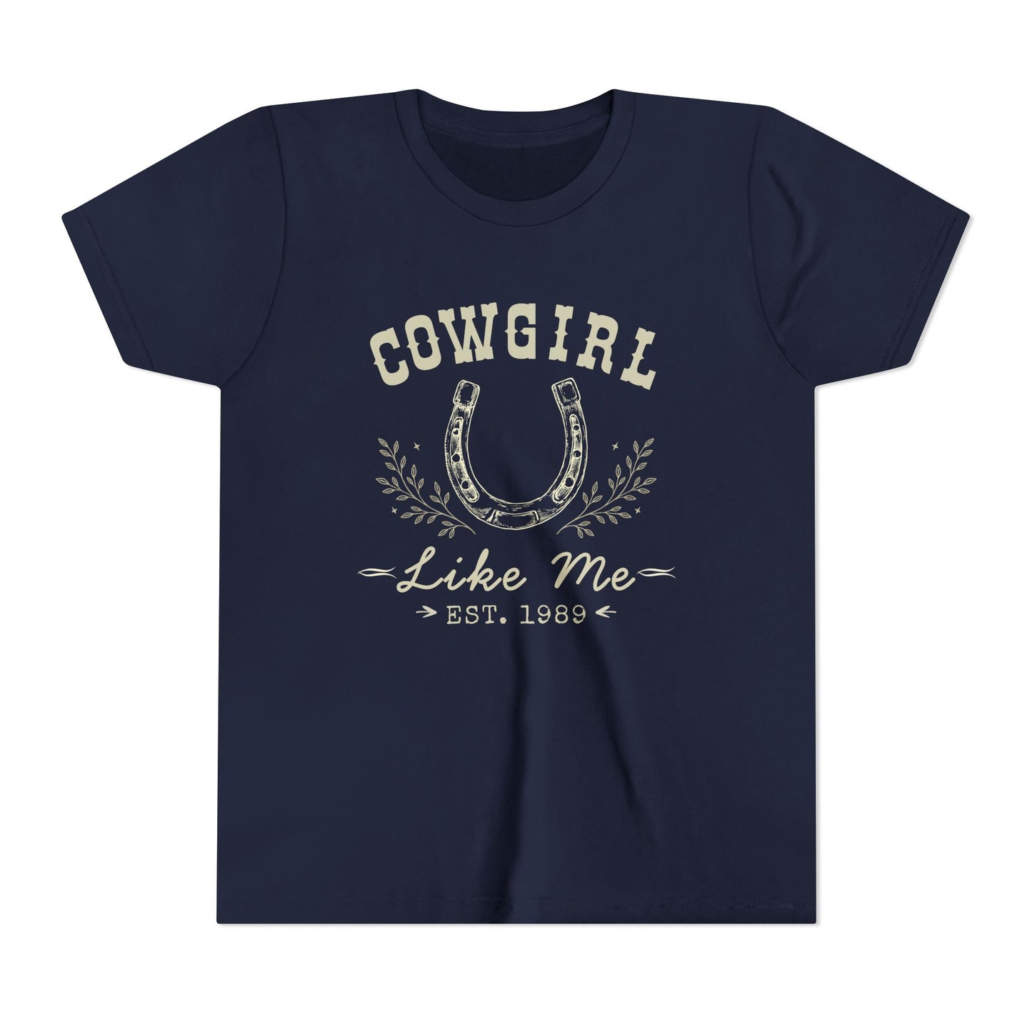 Cowgirl Like Me Girls Shirt | Western Kids Tee | Rodeo Girl Outfit | Horse Lover Gift