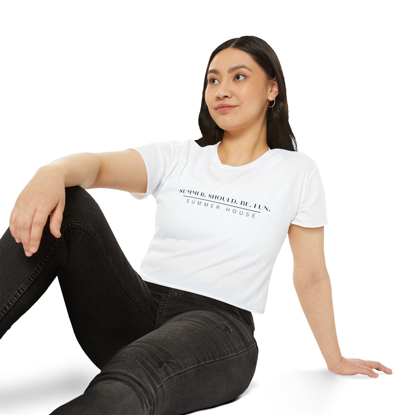 Summer House T Shirt Women Graphic Tee Summer Should Be Fun