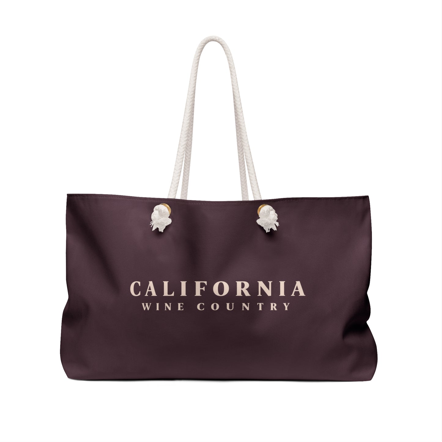 California Wine Country Tote Bag – Come for the Weather, Stay for the Wine, Leave for the Taxes | Two sided