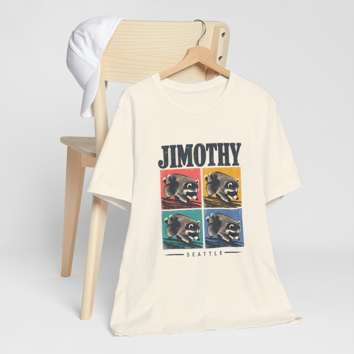 JIMOTHY Seattle Raccoon Graphic Tee