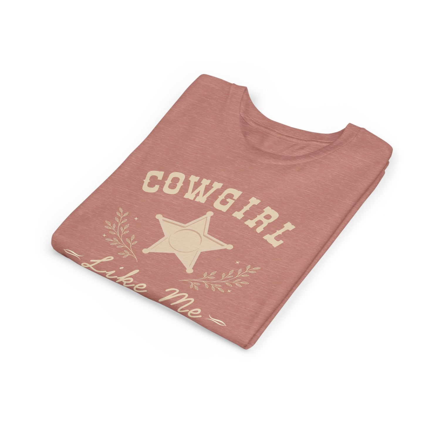 Cowgirl Star Like Me T-Shirt | Youth Tee, Western Western Ranch Graphic