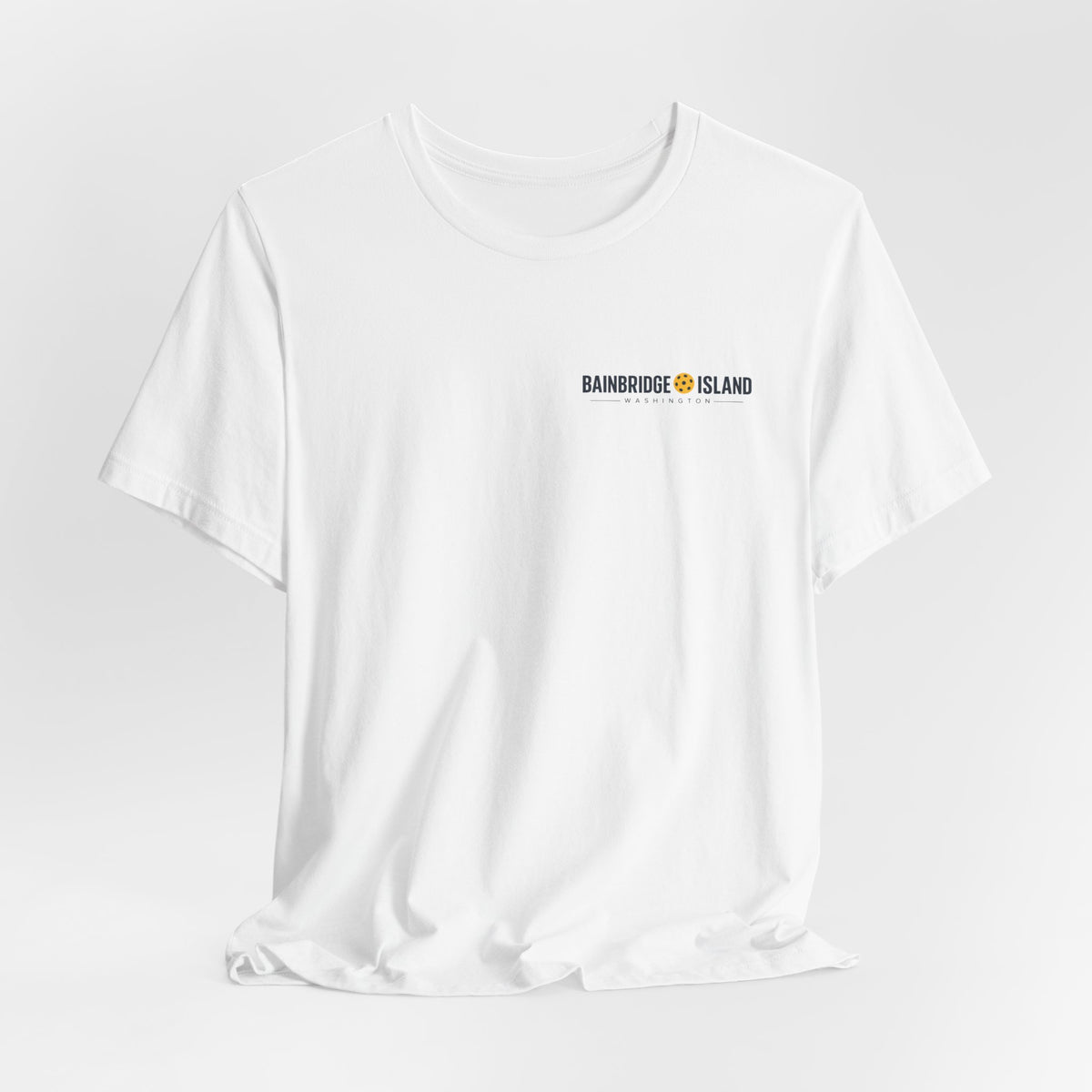 Bainbridge Island Pickleball 1965 Front & Back Tee