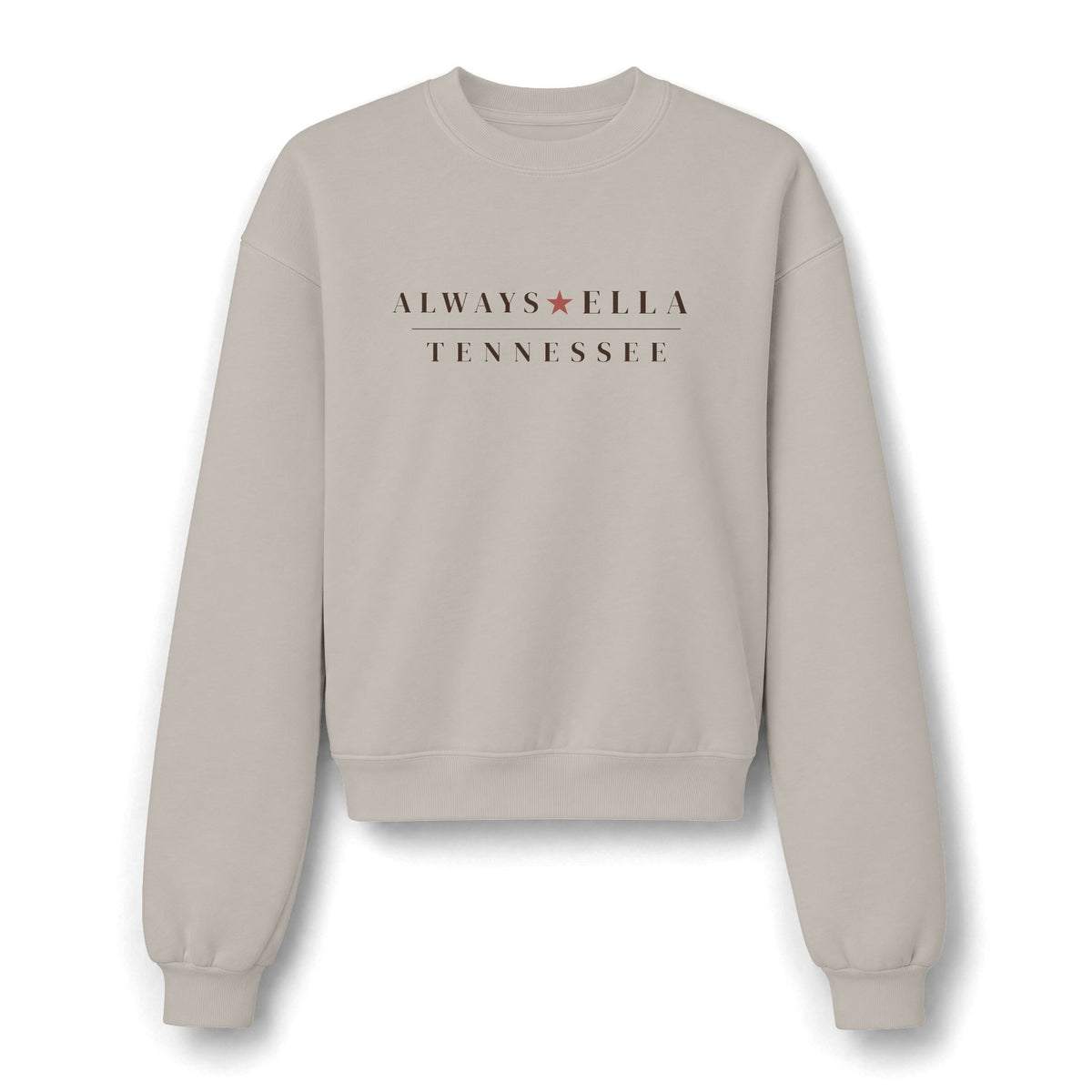 Always Ella Tennessee Cropped Sweatshirt | Western Boutique Sweatshirt | Country Concert Outfit | Womens