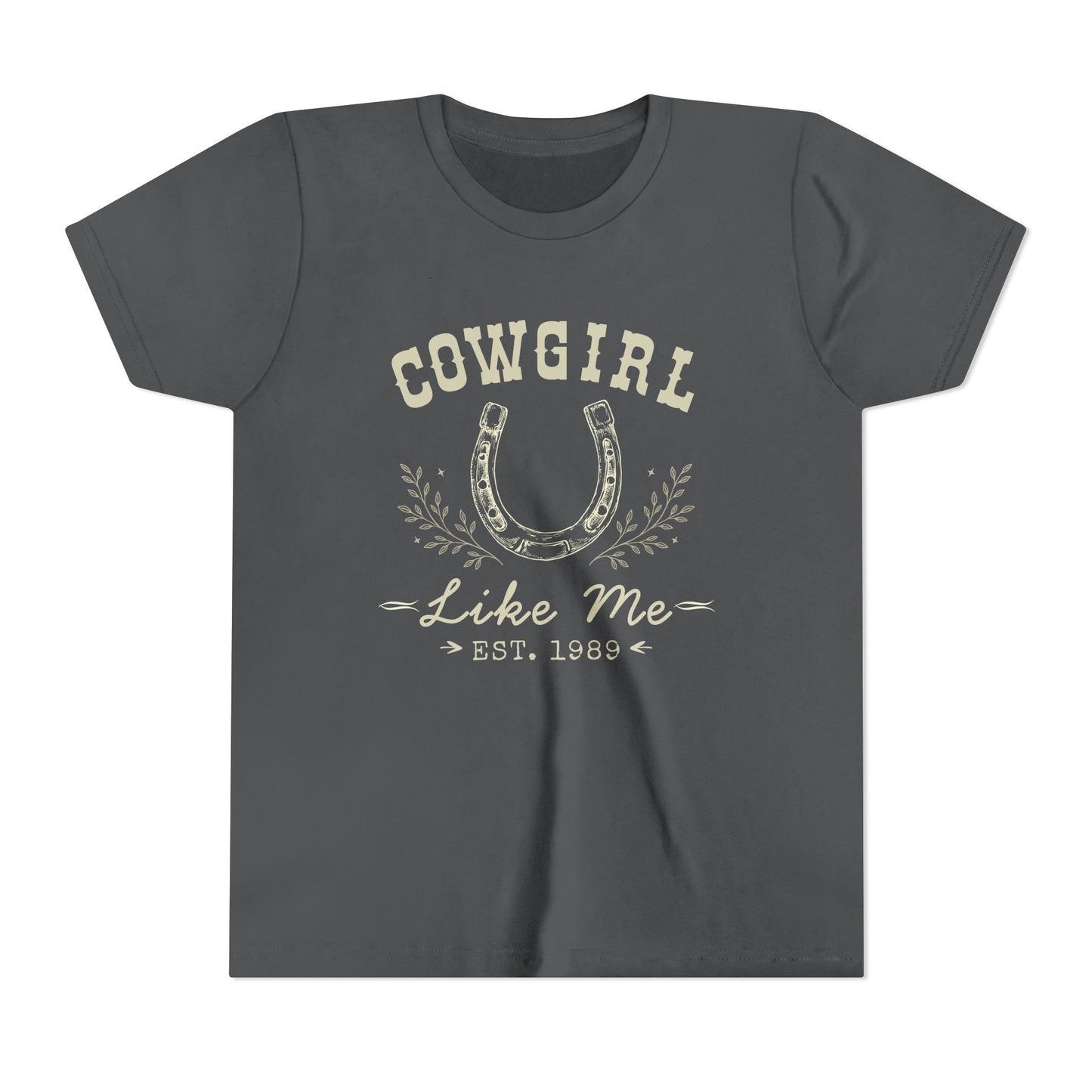 Cowgirl Like Me Girls Shirt | Western Kids Tee | Rodeo Girl Outfit | Horse Lover Gift