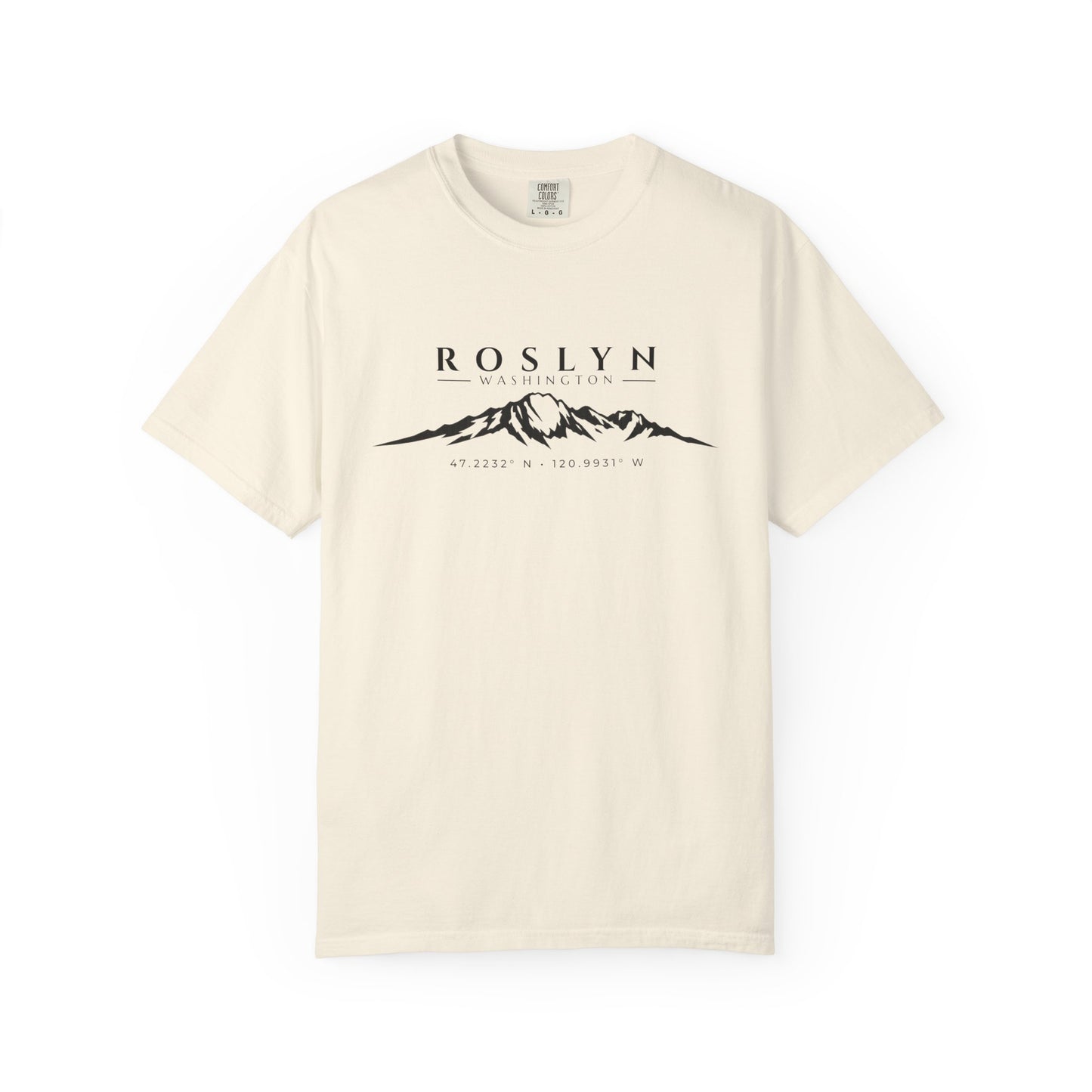 Roslyn Washington T-Shirt | Mount Stuart Shirt | Washington Mountain Shirt | Cle Elum | Suncadia Shirt | Leavenworth | PNW Tee