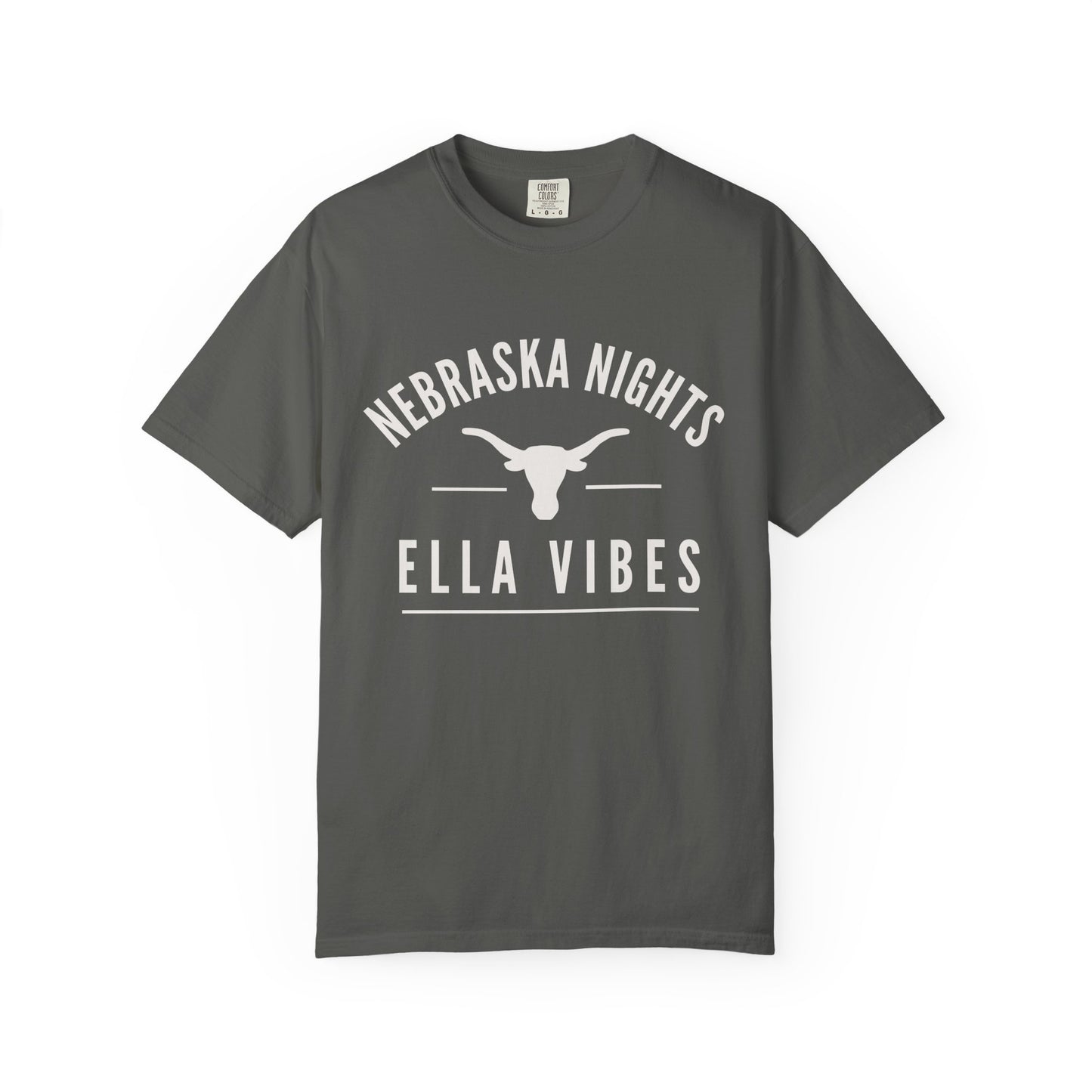 Nebraska Nights Ella Vibes Shirt Country Concert Western Cowgirl Cowboy Unisex Graphic Tee Lincoln Concerts