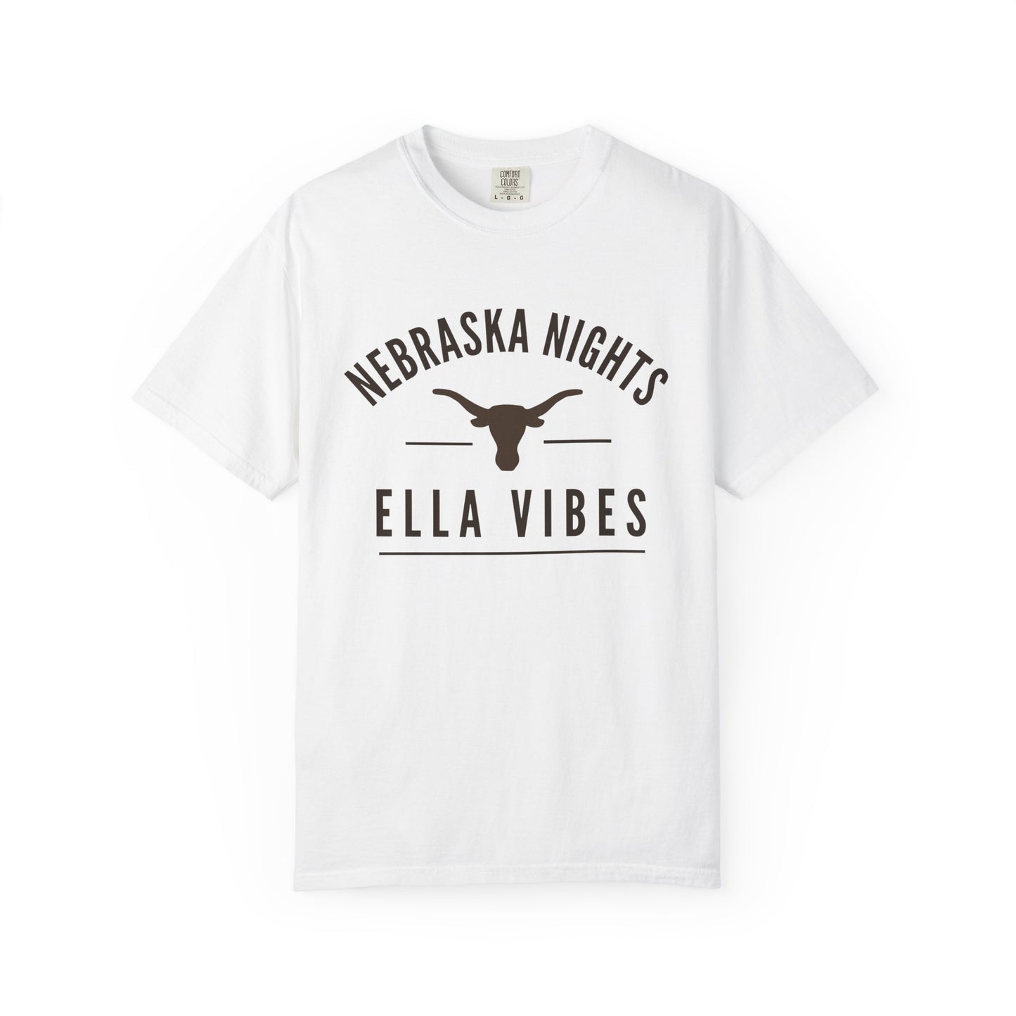 Nebraska Nights Ella Vibes Shirt Country Concert Western Cowgirl Cowboy Unisex Graphic Tee Lincoln Concerts