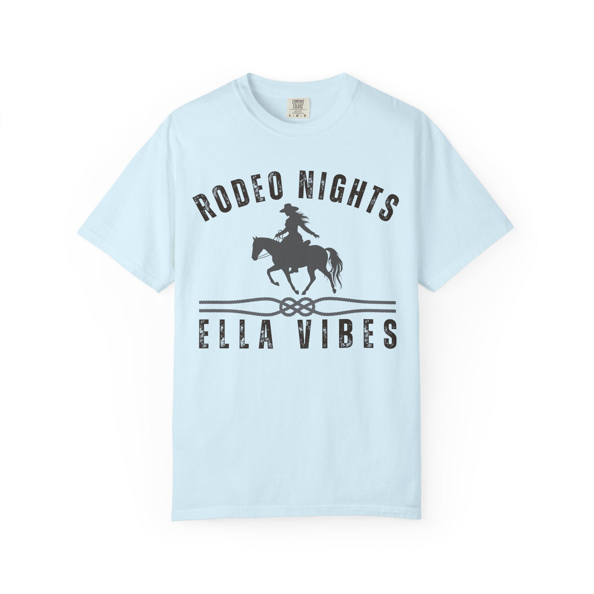Rodeo Nights Ella Vibes Tee, Country Concert Shirt, Western Cowgirl Tee, Rodeo Graphic Shirt, Horse Lover Gift