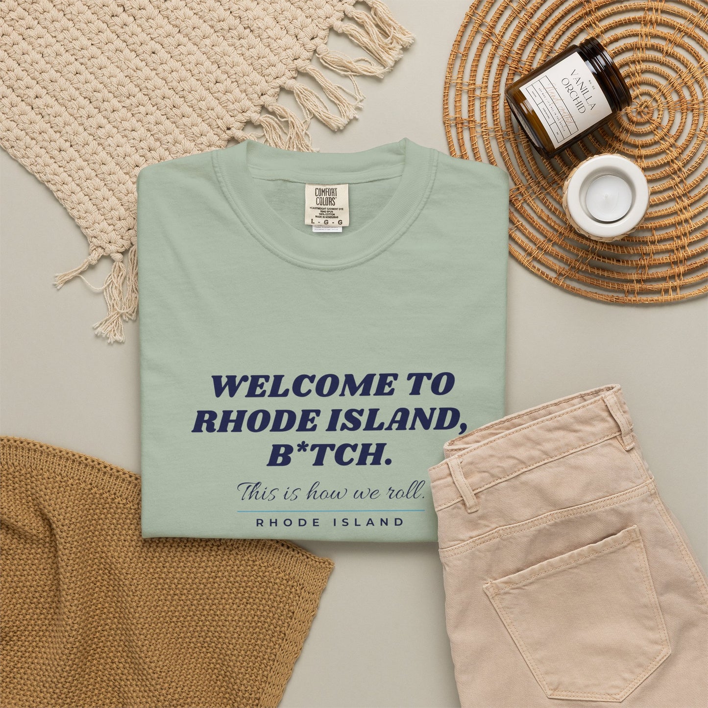 Welcome to Rhode Island B*TCH Shirt, Rhode Island Tee, RHORI, Real Housewives, Providence Shirt, Comfort Colors Tee, Rhode Island Gift
