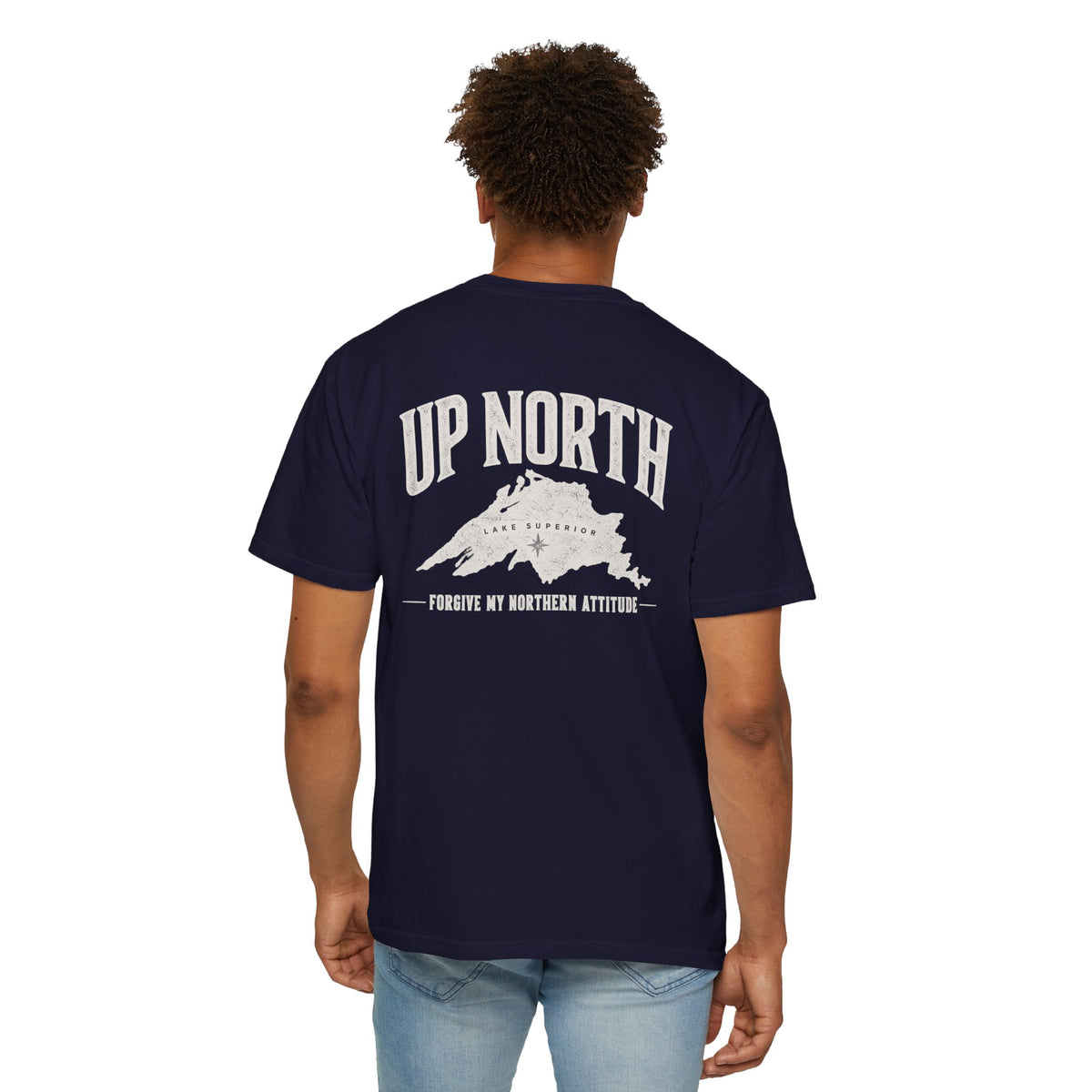 Up North Lake Superior T-Shirt | Forgive My Northern Attitude Graphic Tee