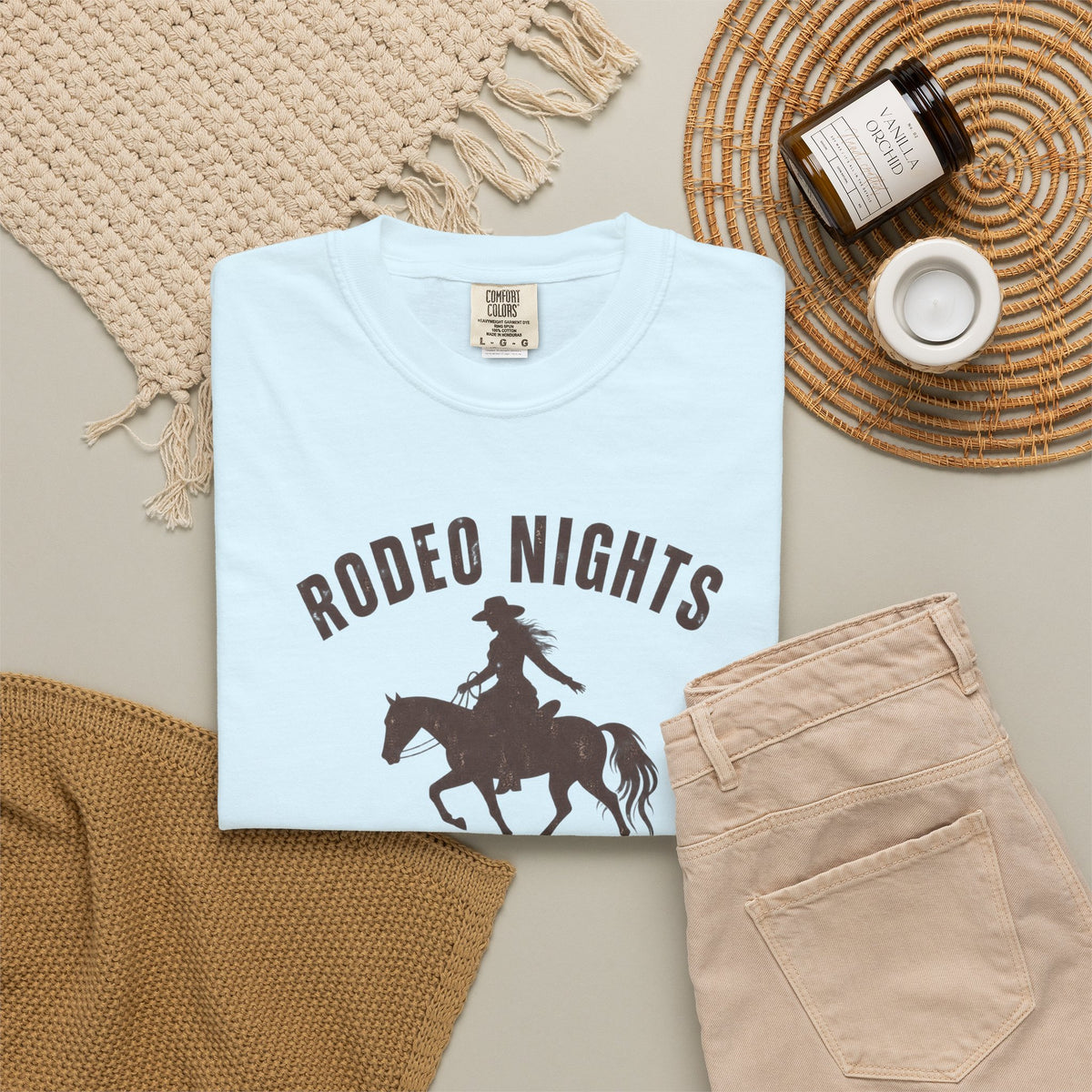 Wild Little Cowgirl Rodeo Nights Tee, Country Concert Shirt, Western Cowgirl Tee, Rodeo Graphic Shirt, Horse Lover Gift