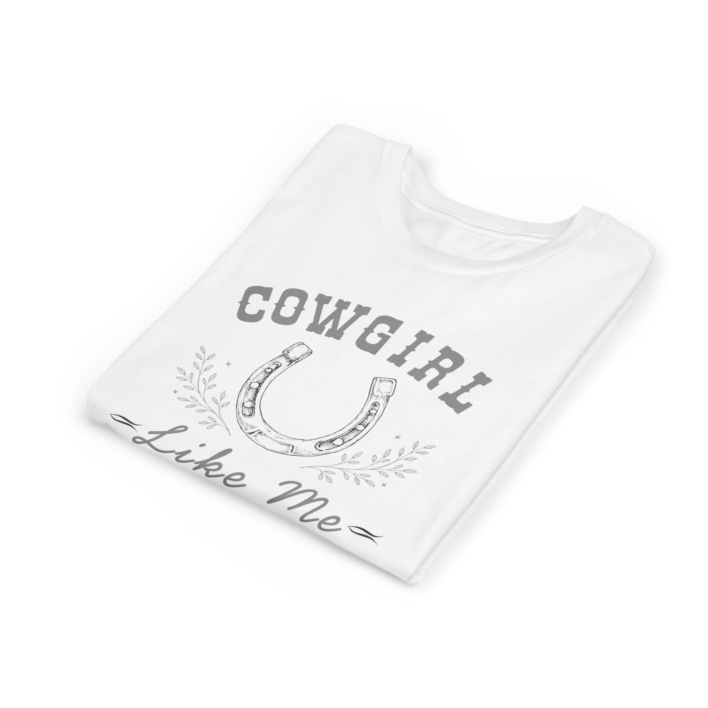 Cowgirl Like Me Girls Shirt | Western Kids Tee | Rodeo Girl Outfit | Horse Lover Gift