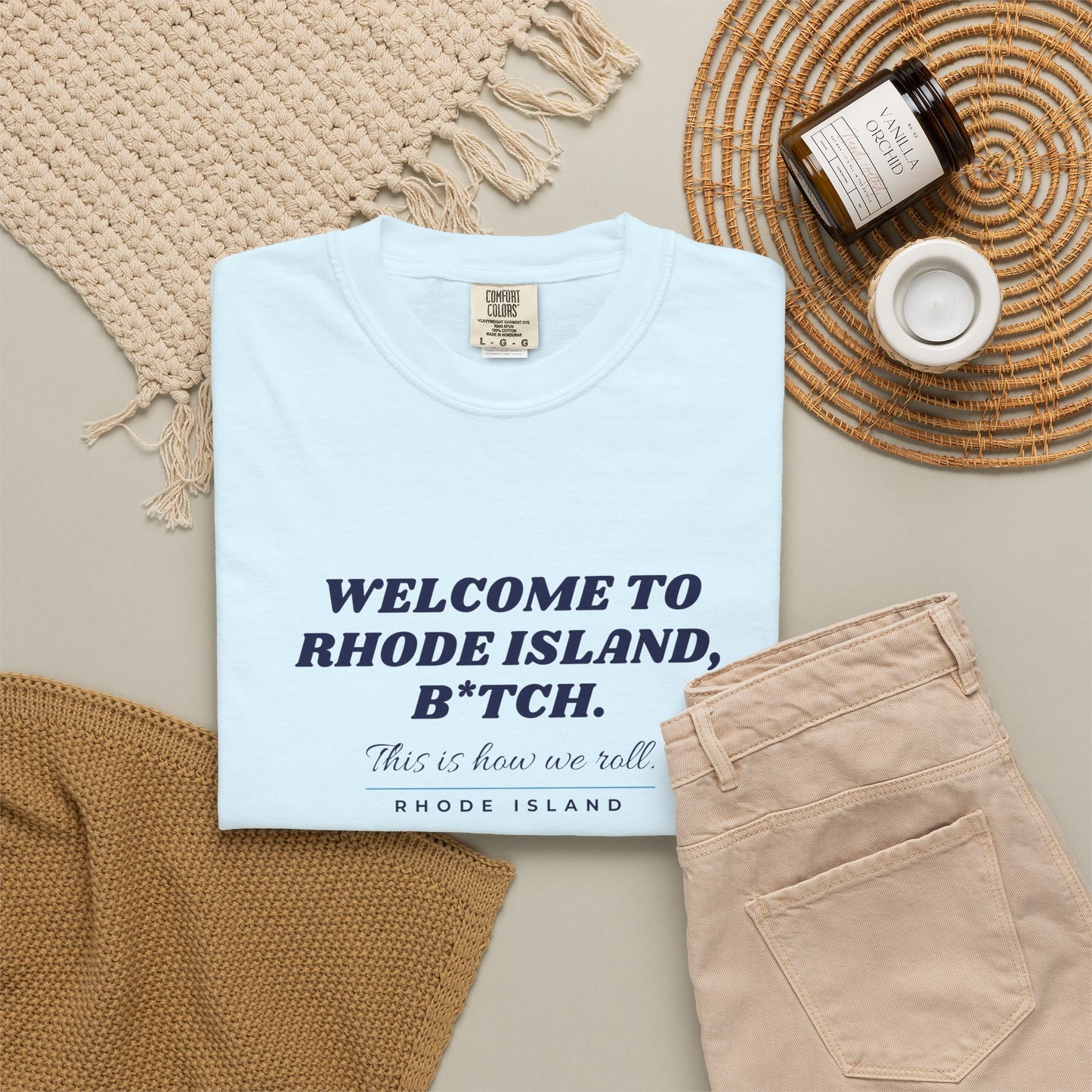 Welcome to Rhode Island B*TCH Shirt, Rhode Island Tee, RHORI, Real Housewives, Providence Shirt, Comfort Colors Tee, Rhode Island Gift