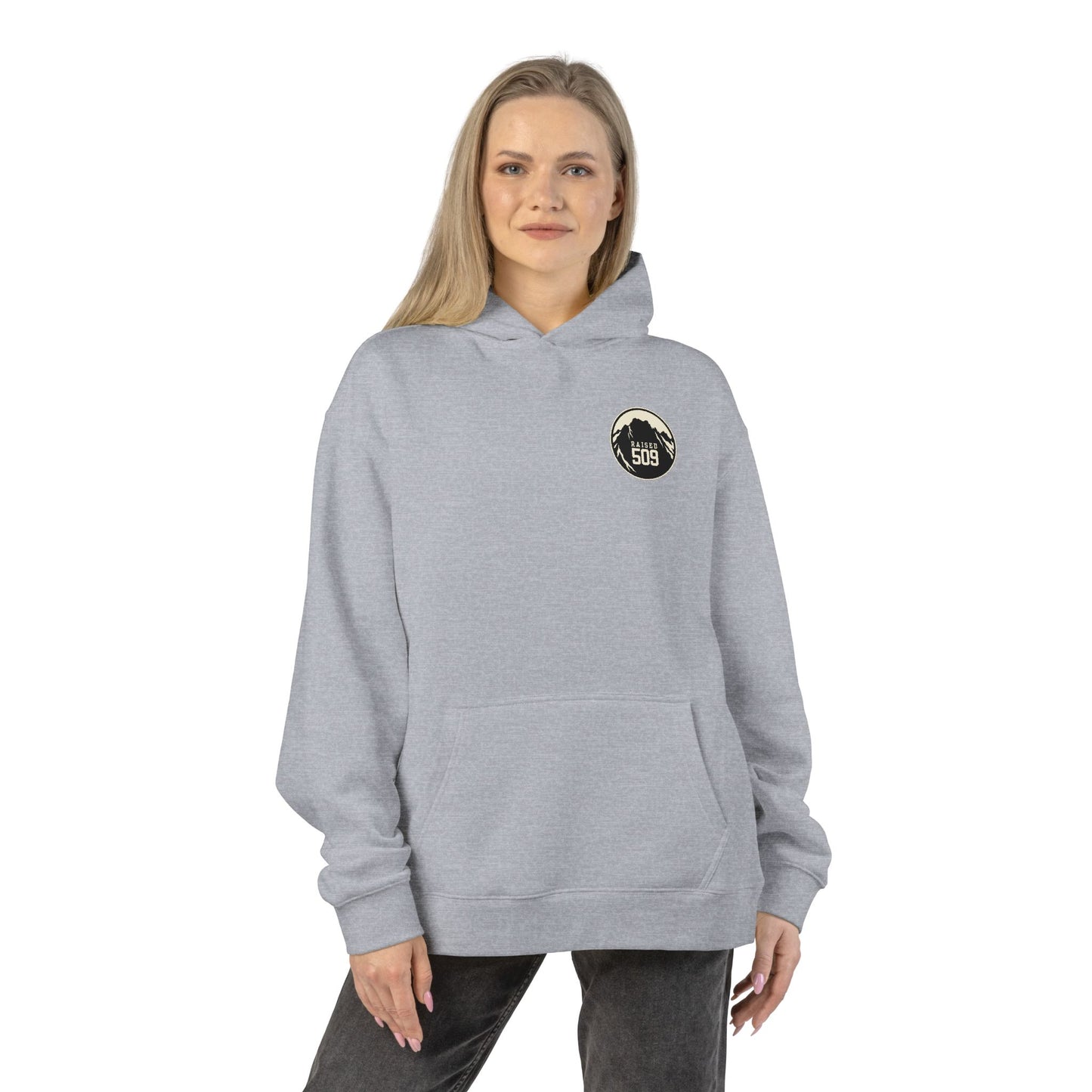Raised 509 Central Washington Hoodie, Pacific Northwest Sweatshirt, Mountain Hoodie, WA Pride Hoodie, Unisex Outdoor Hoodie